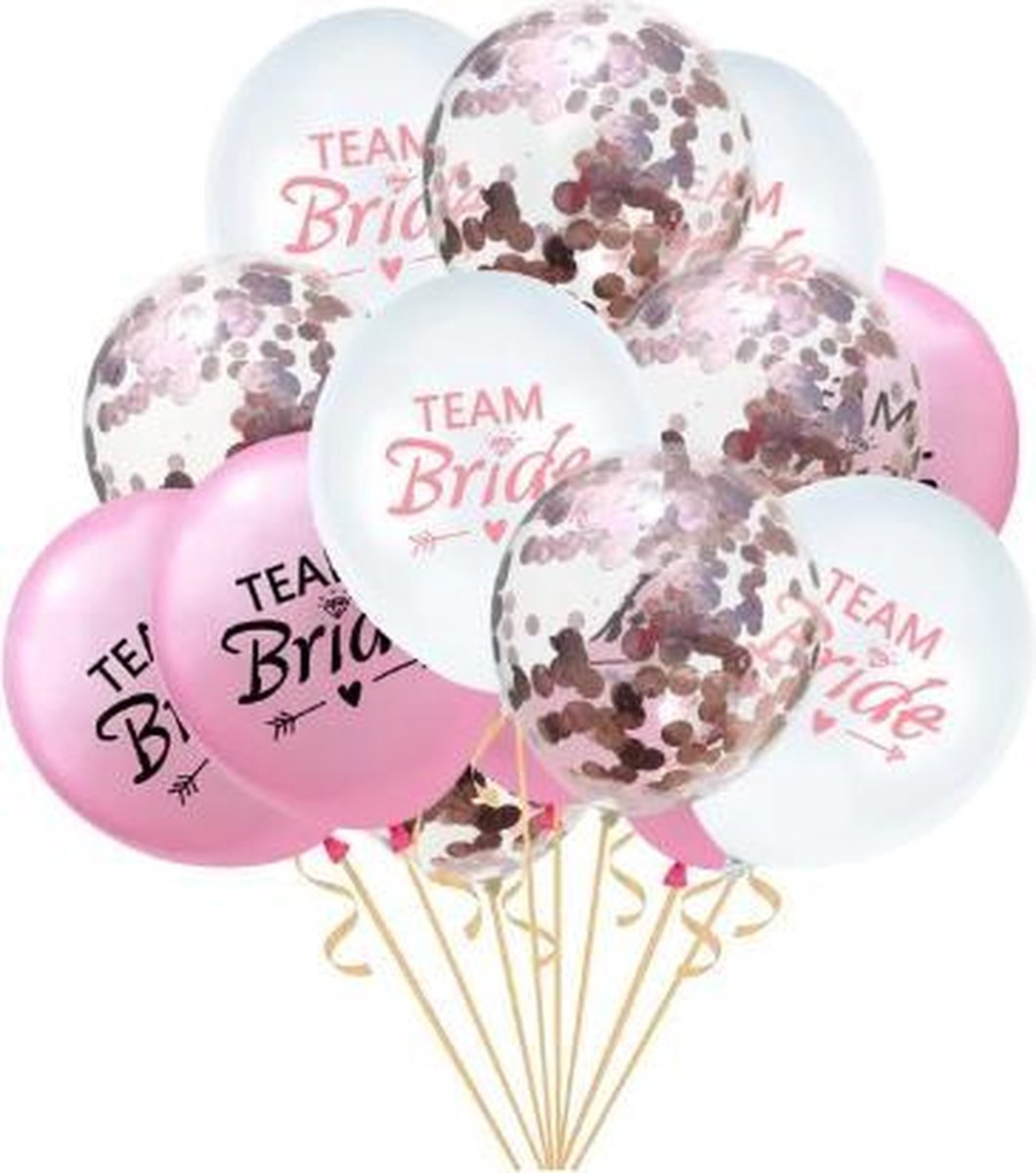 Vrijgezellenfeest  ballonnen set |  Team Bride |Bachelorette Party | Versiering